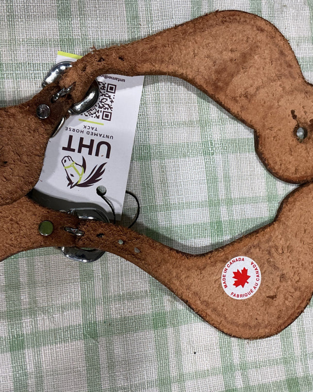 leather spur straps 