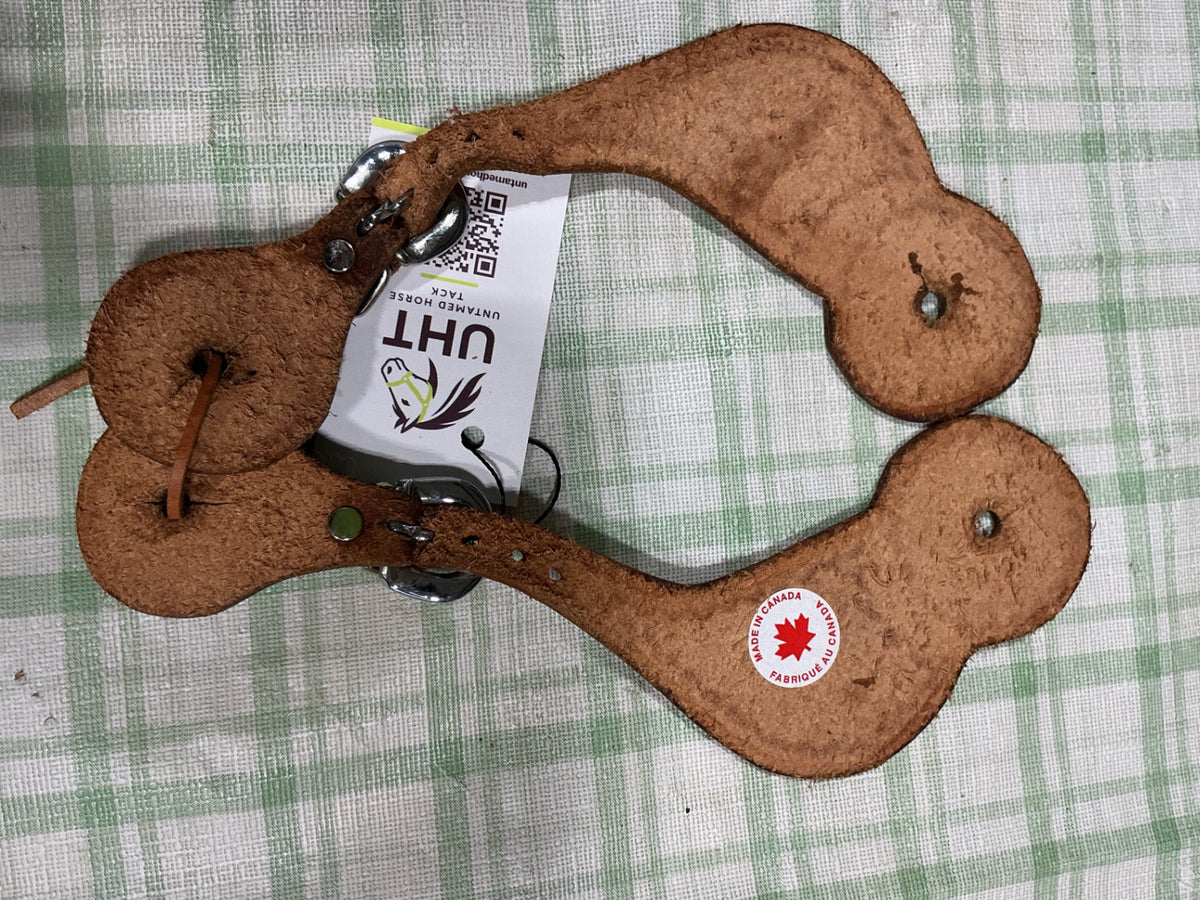 leather spur straps 