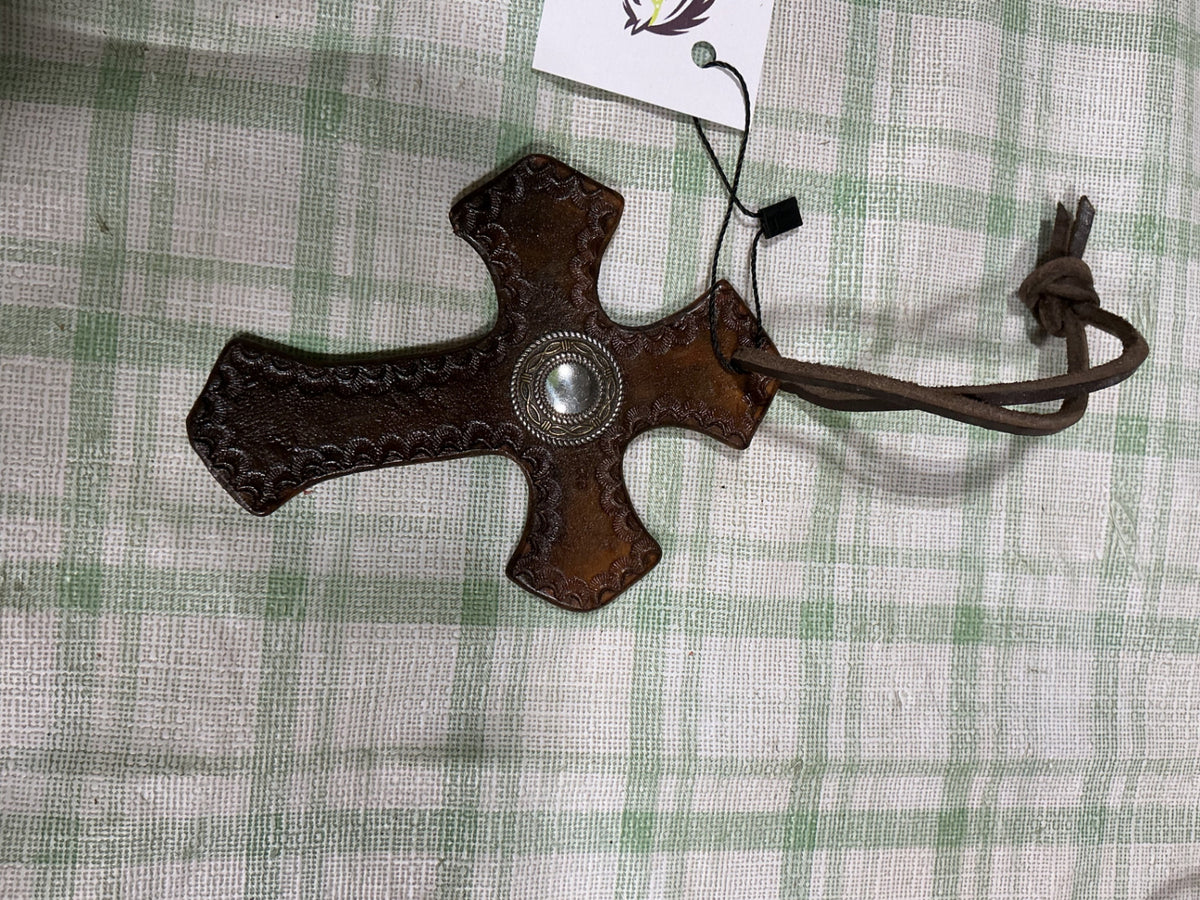leather cross 