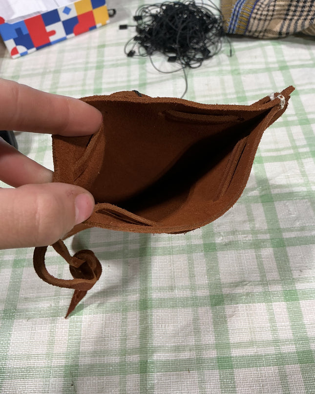 leather pouch small 