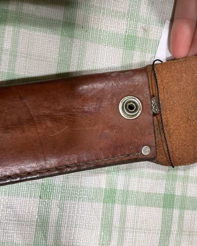 hoof pick holder leather