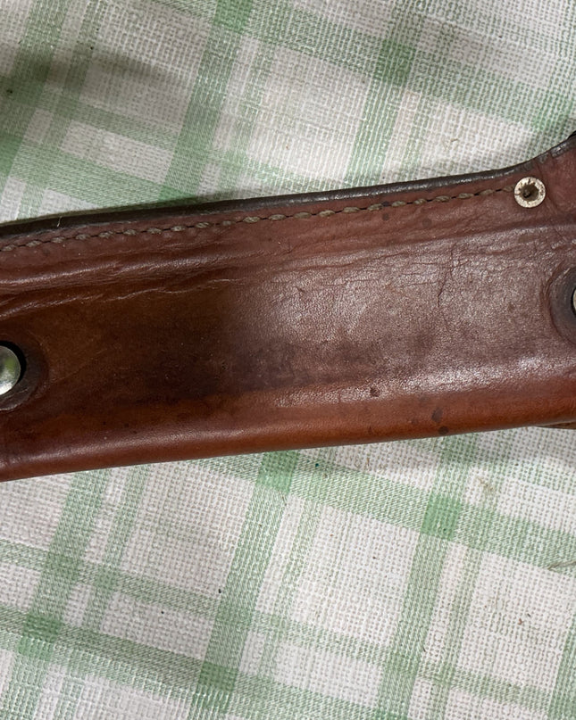 hoof pick holder leather