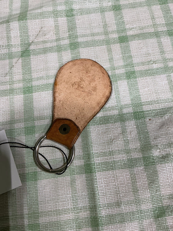Key Chain – Leather, Small, Centre Design | Used, Very Good