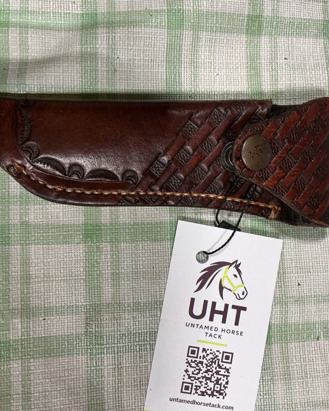hoof pick holder leather