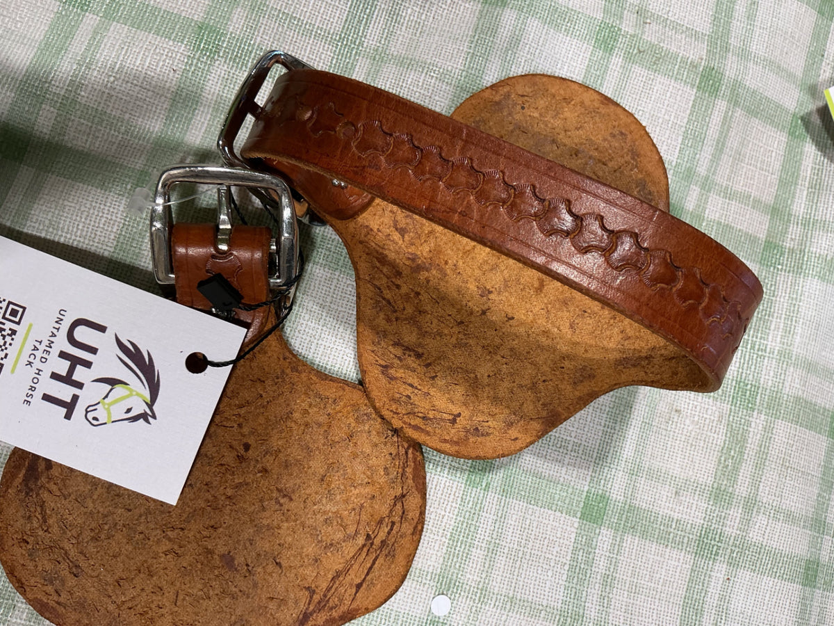 stirrup straps leather 