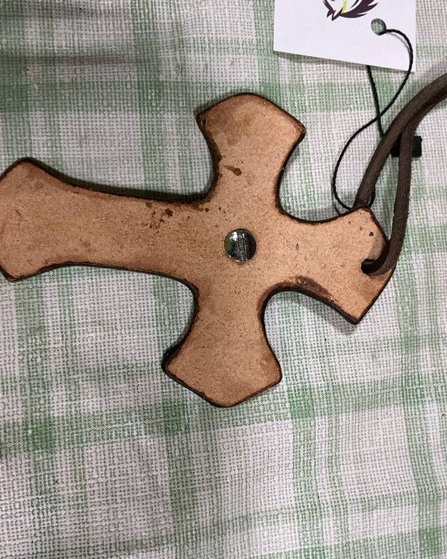 leather cross 
