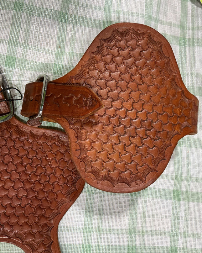 stirrup straps leather 