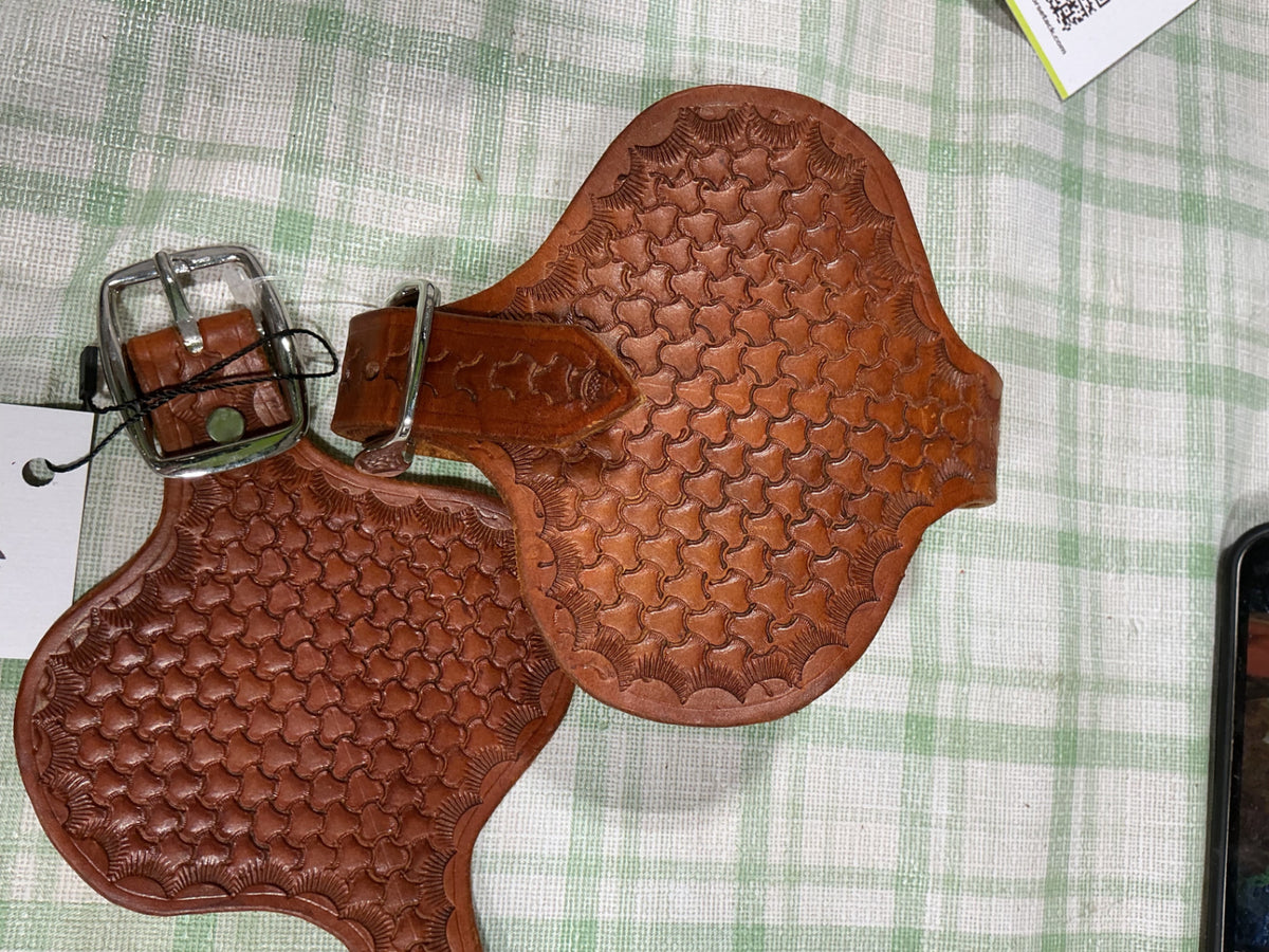 stirrup straps leather 
