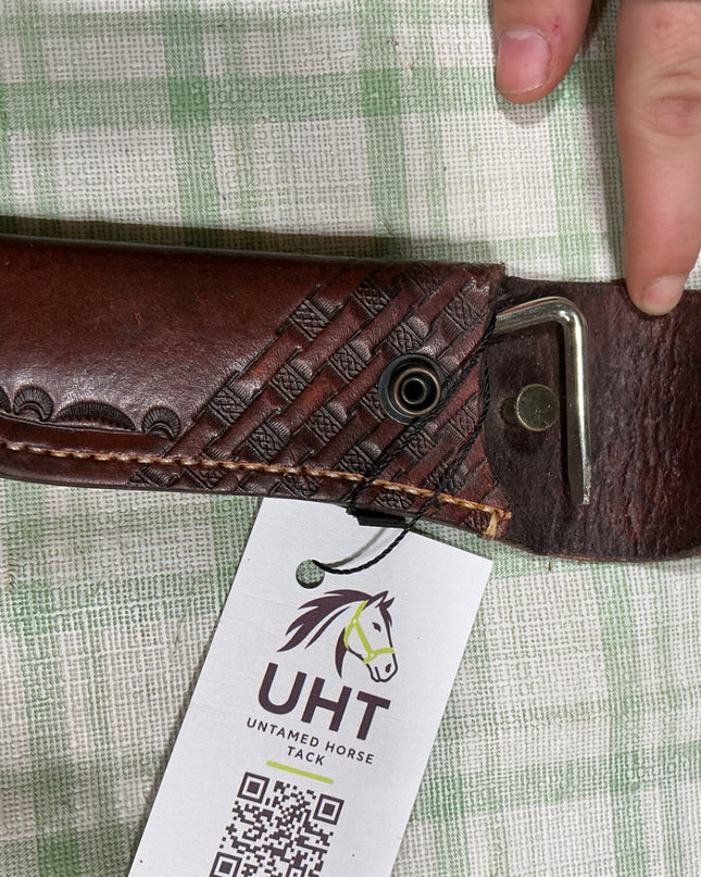 hoof pick holder leather