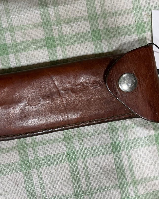 hoof pick holder leather