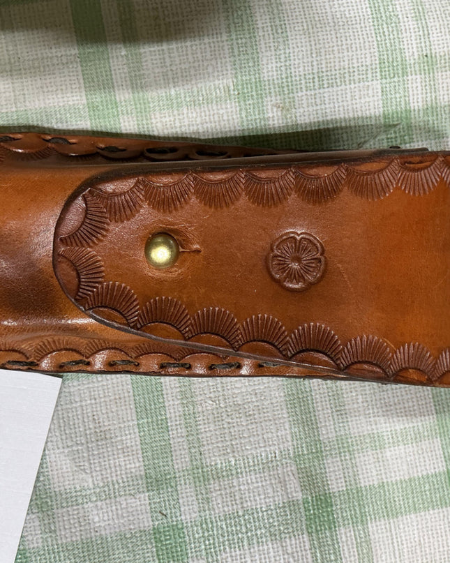 knife sheath holder leather 