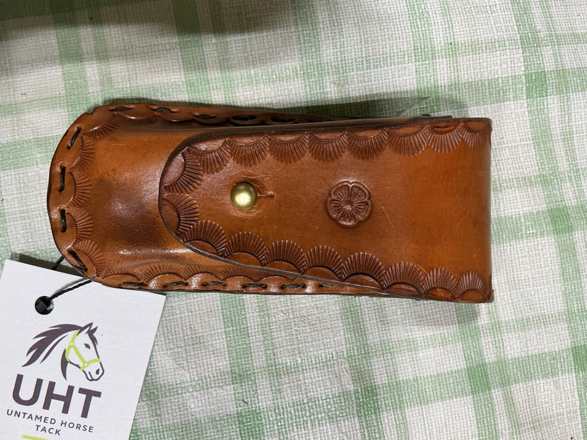 knife sheath holder leather 