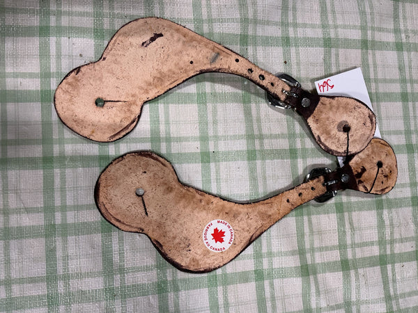 Western Spur Straps – Thin Leather | Used, Very Good