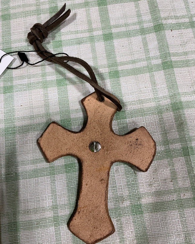 leather cross 
