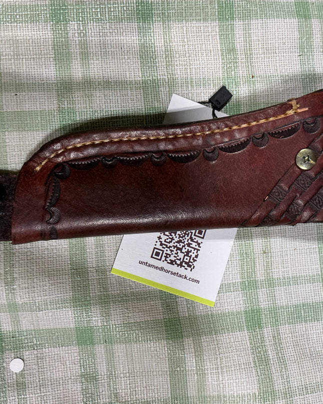 hoof pick holder leather