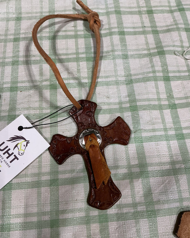 leather cross 