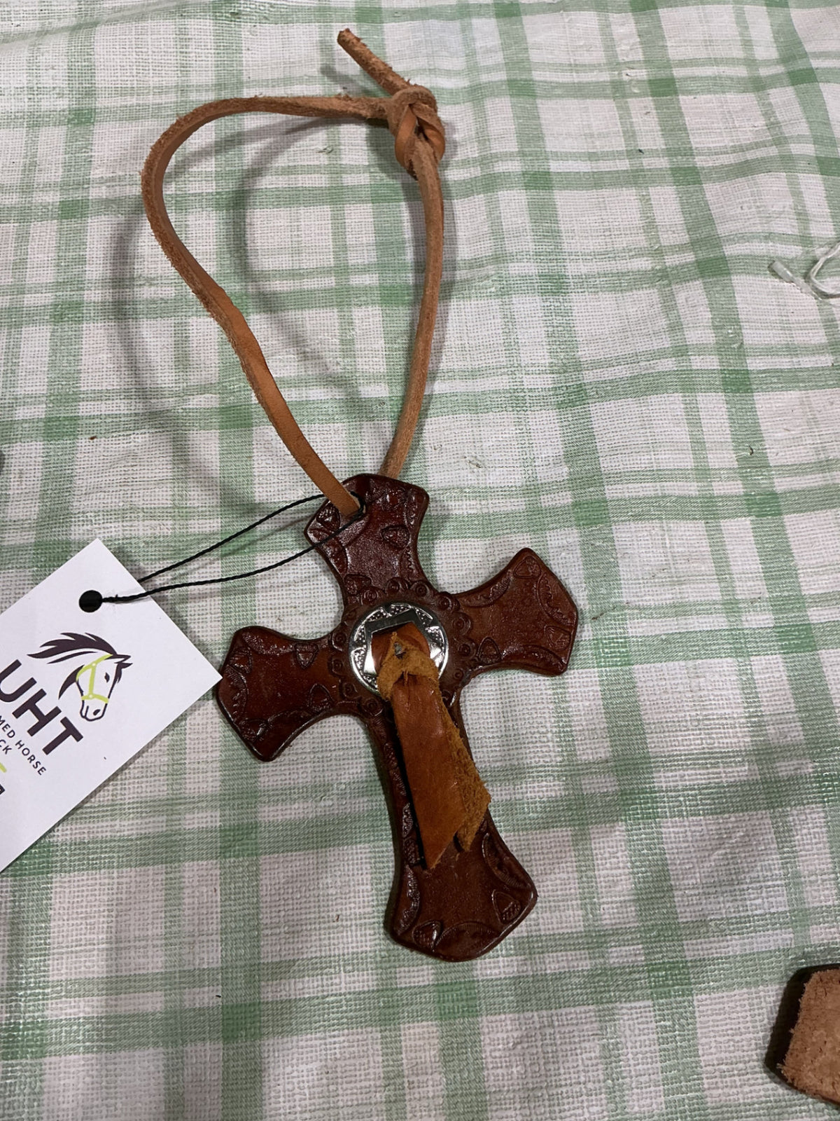 leather cross 