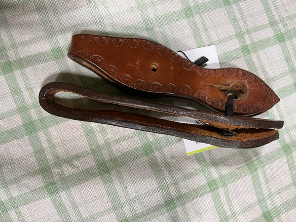 Slobber Straps – Thick Leather, Curved Design | Used, Very Good