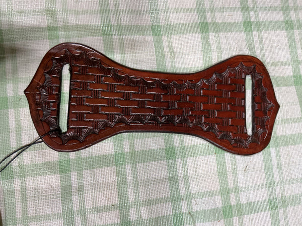 Cinch Keeper – Leather, for Cinch or Extra Straps | Used, Very Good