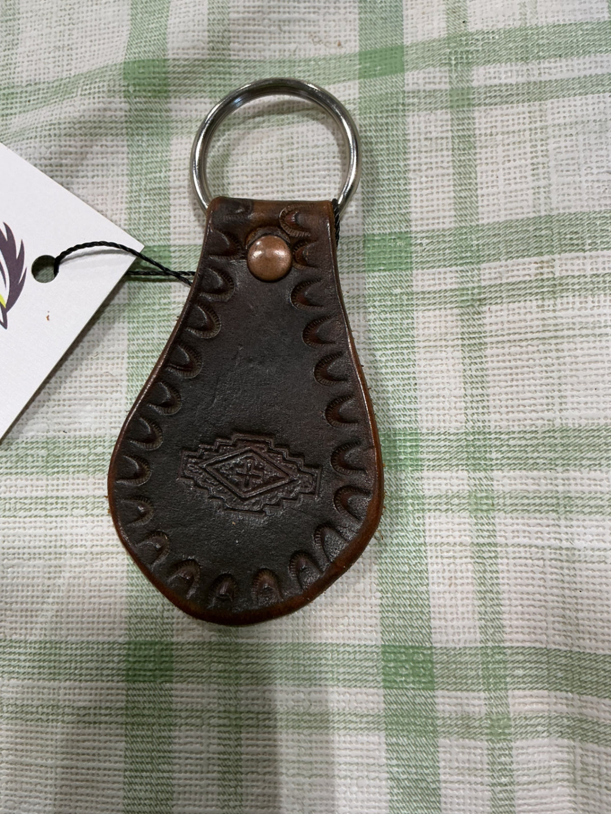 leather key chain 