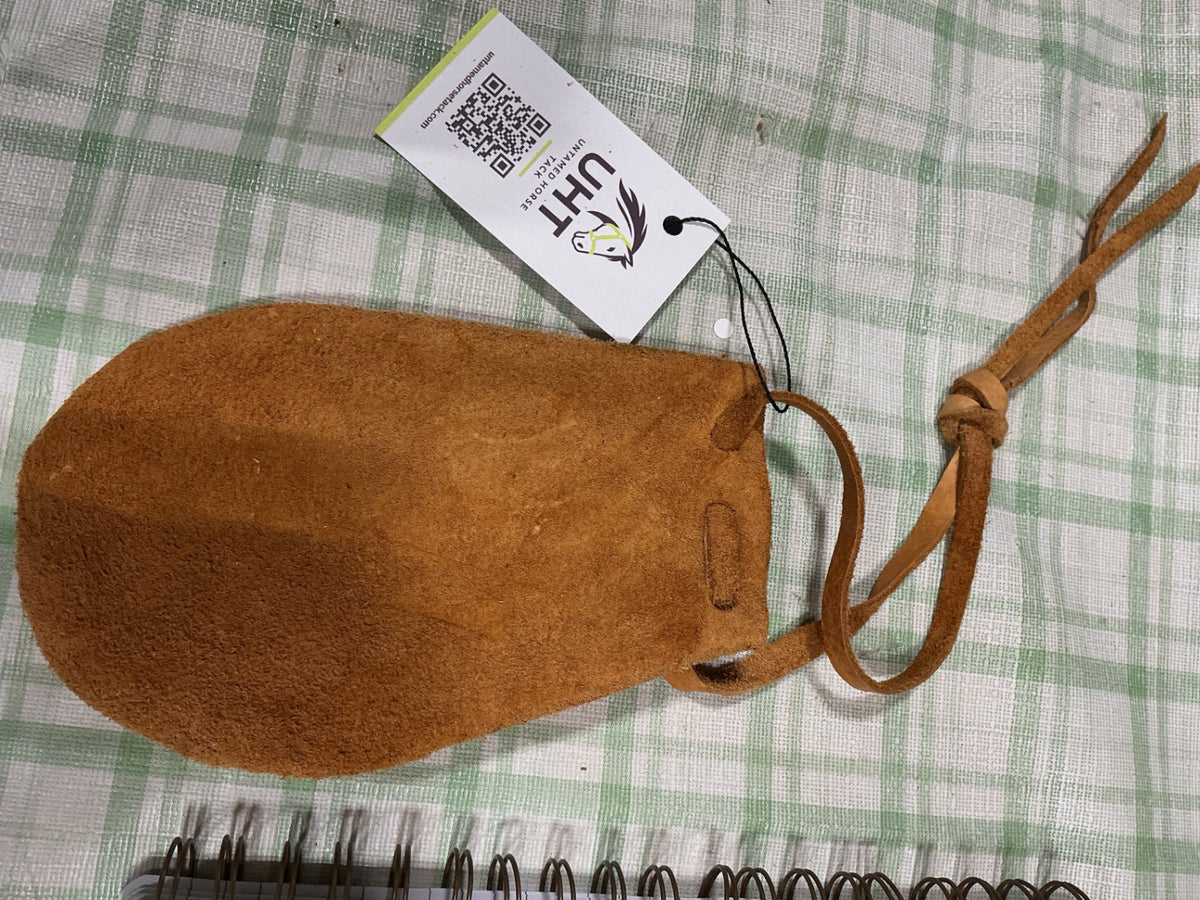 leather pouch small