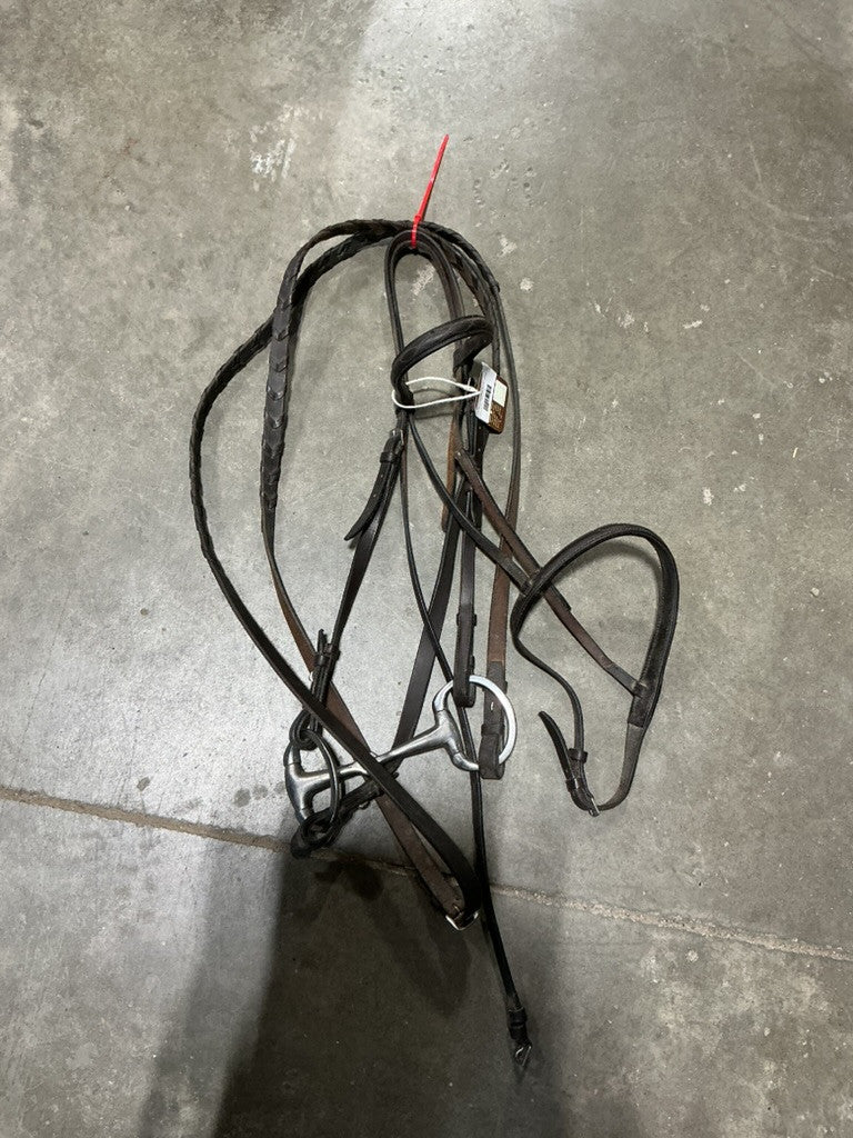 English Bridles Bit 5"  & Reins Brown