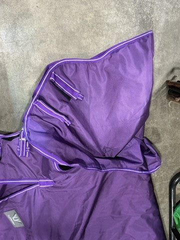 Winter Blanket – USED1680D 360g, Purple, 75" Detachable Neck