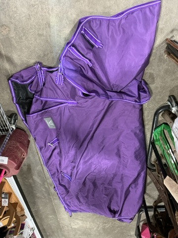 Winter Blanket – USED1680D 360g, Purple, 75" Detachable Neck