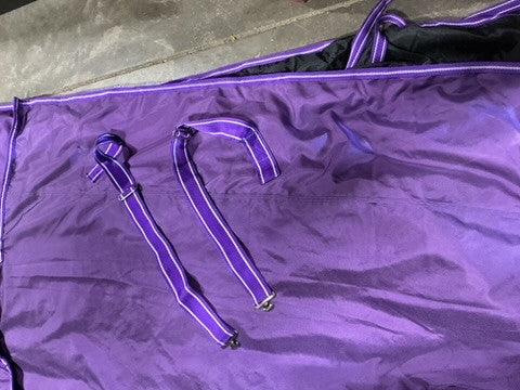 Winter Blanket – USED1680D 360g, Purple, 75" Detachable Neck
