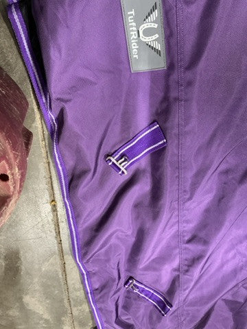 Winter Blanket – USED1680D 360g, Purple, 75" Detachable Neck