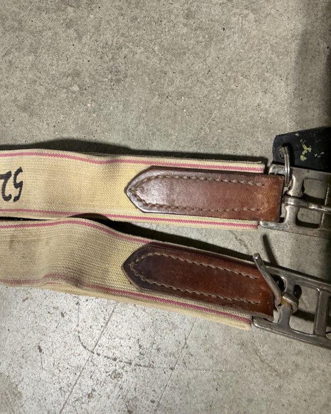 English Girth LeatherElastic52"