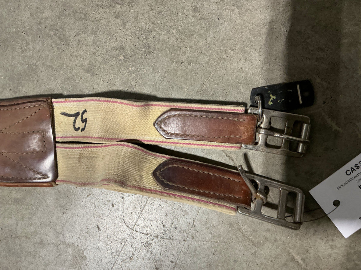 English Girth LeatherElastic52"