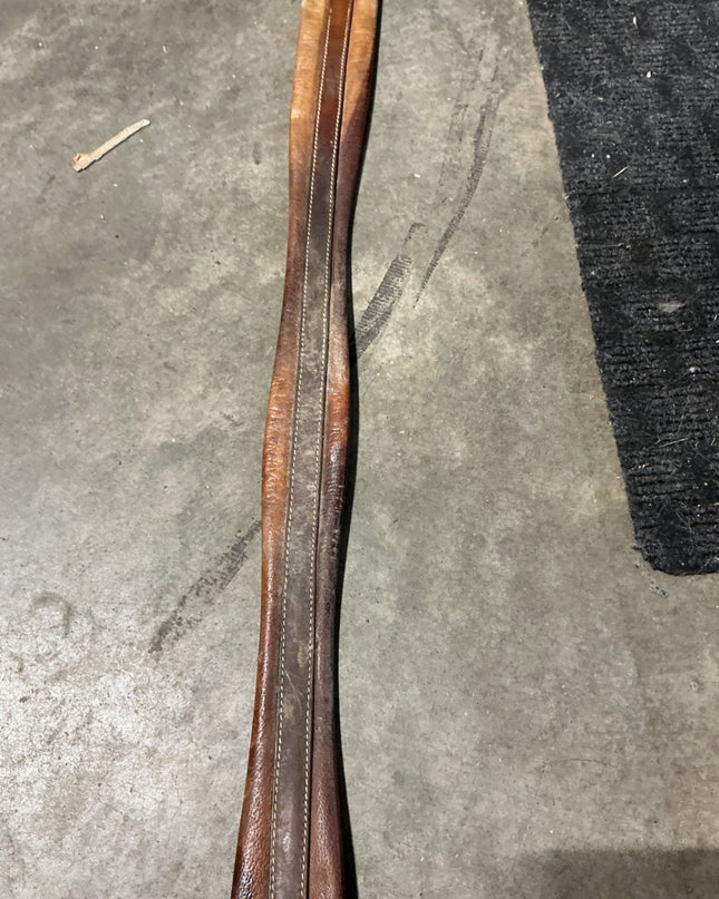 English GirthLeather48"Elastic