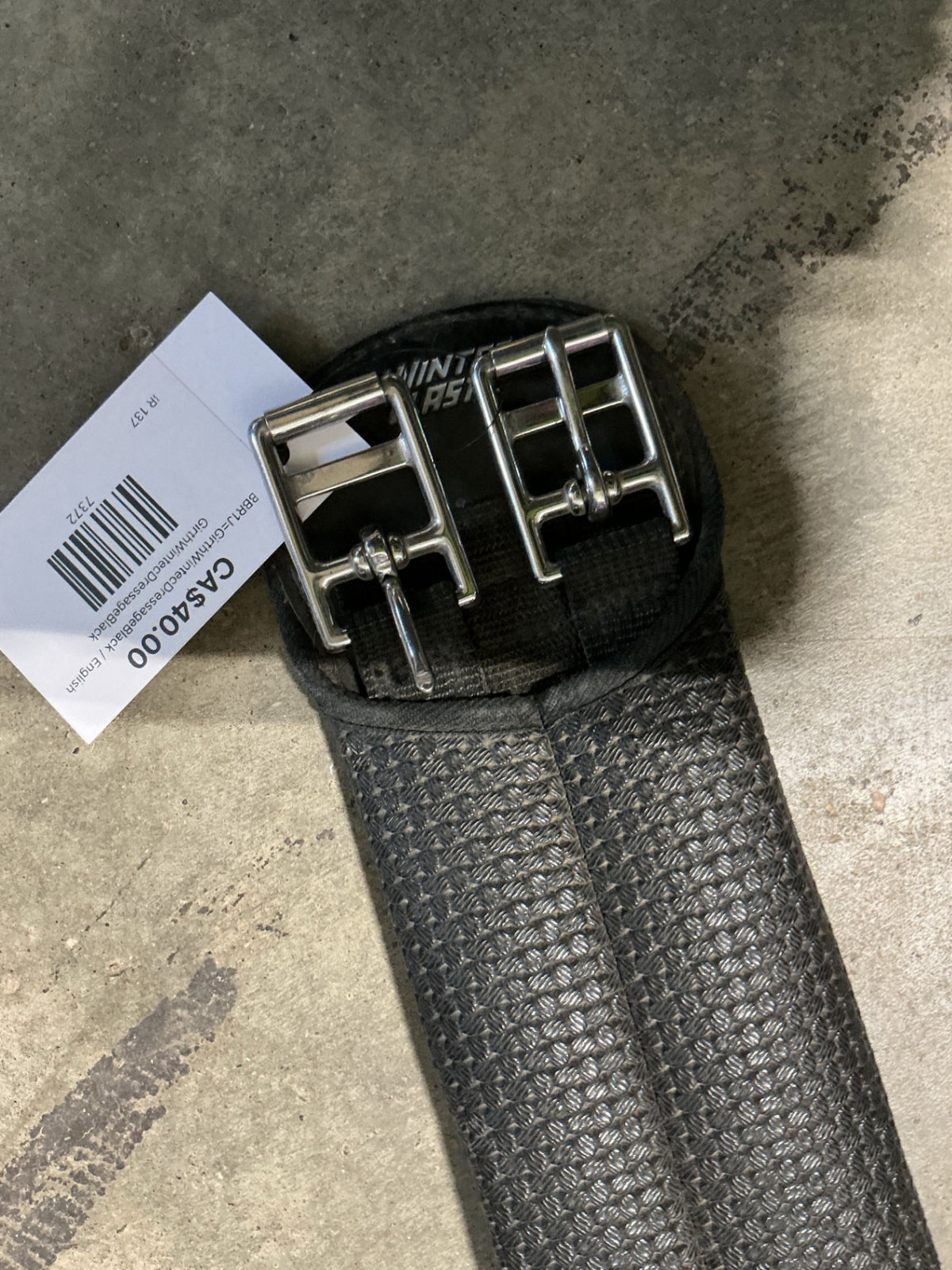 English GirthWintecDressageBlack