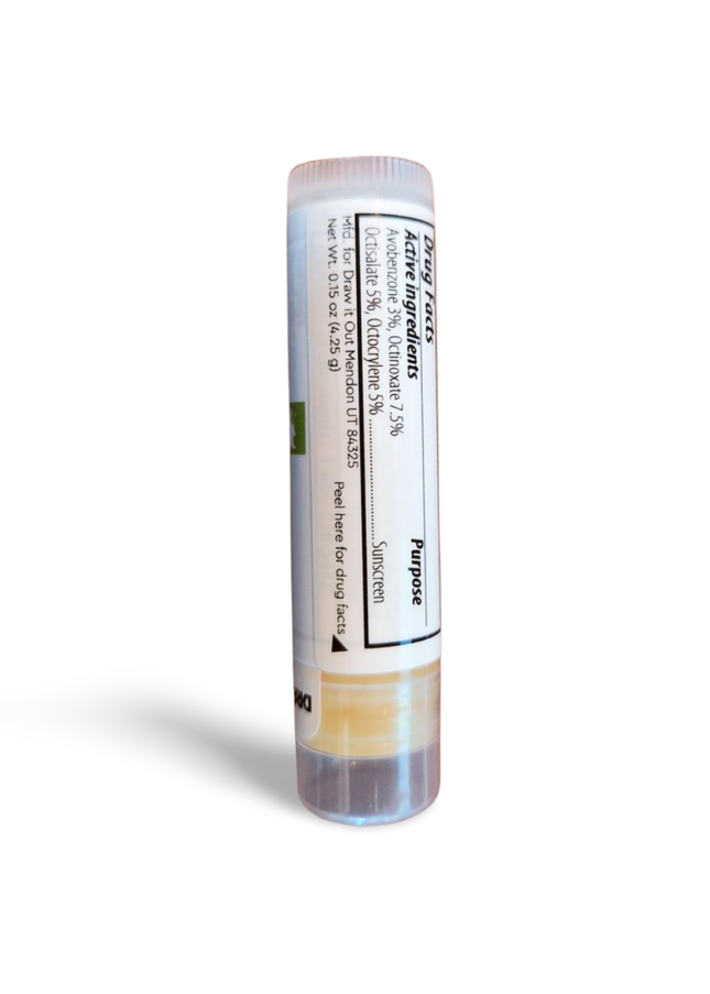 Draw it Out® Lip Balm: Spearmint Lip Balm