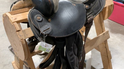 Western Saddle BigHorn 101 Black  S15" G7"