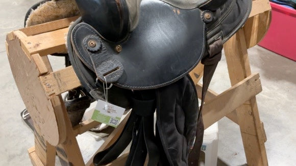 Western Saddle BigHorn 101 Black  S15" G7"