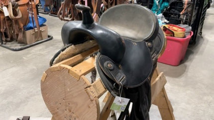 Western Saddle BigHorn 101 Black  S15" G7"