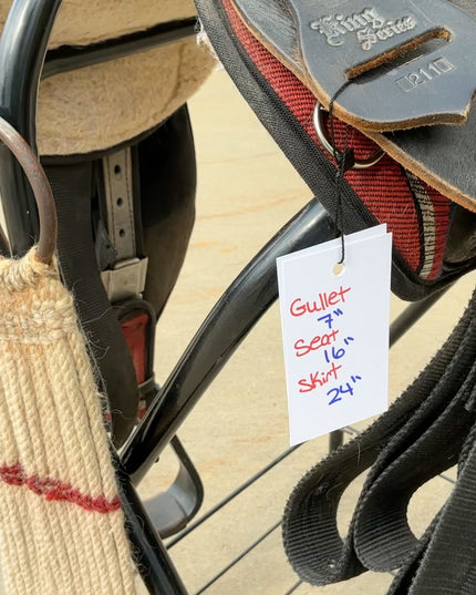 Western Saddle Synthetic S16"G7"