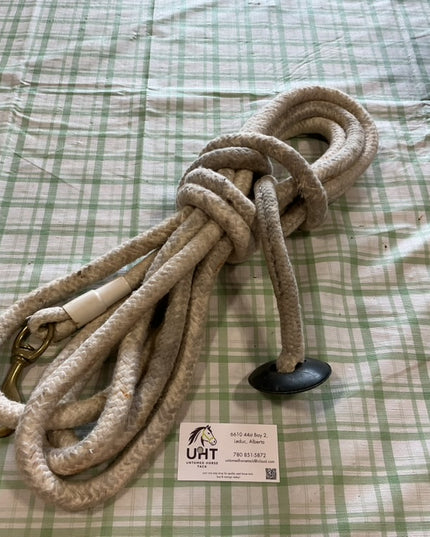 Lunge Line White 24'