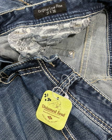 Ladies Jeans Rock & Roll 31x36 Original Low Rise
