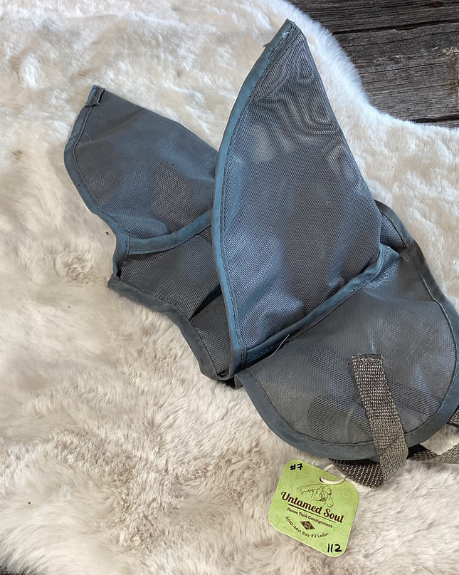 Fly Mask Ear small Grey