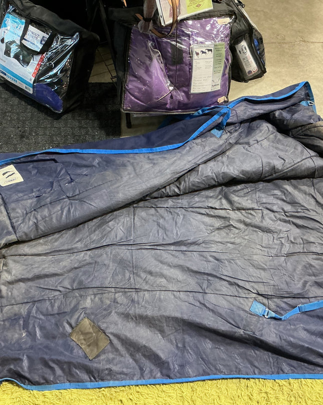 Winter Blanket  84"WeatherBeeta Blue High Neck 250G