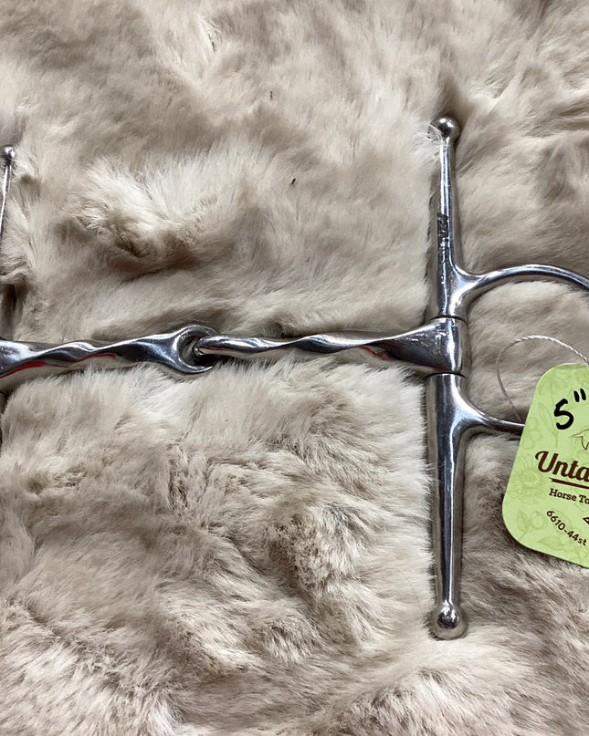 Bit Snaffle Full Cheek 5"
