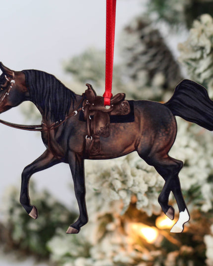 Ornament Arabian Horse Seal Bay