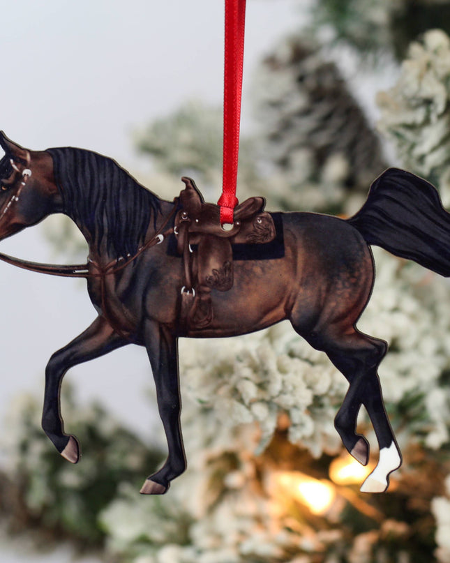 Ornament Arabian Horse Seal Bay