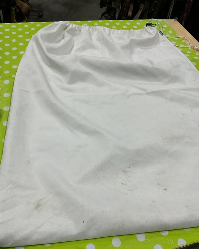Laundry Garment Bag Reusable White