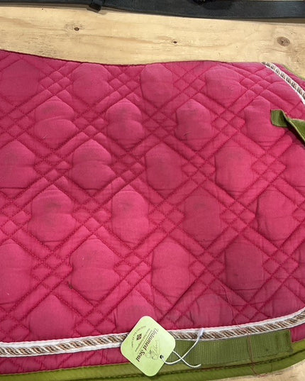 English Saddle Pad Pink Full Shedrow
