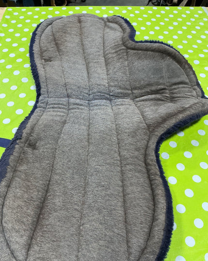 English 1/2 Pad  Blue fleece
