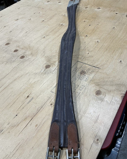 English Girth Leather 50" Elastic Ends